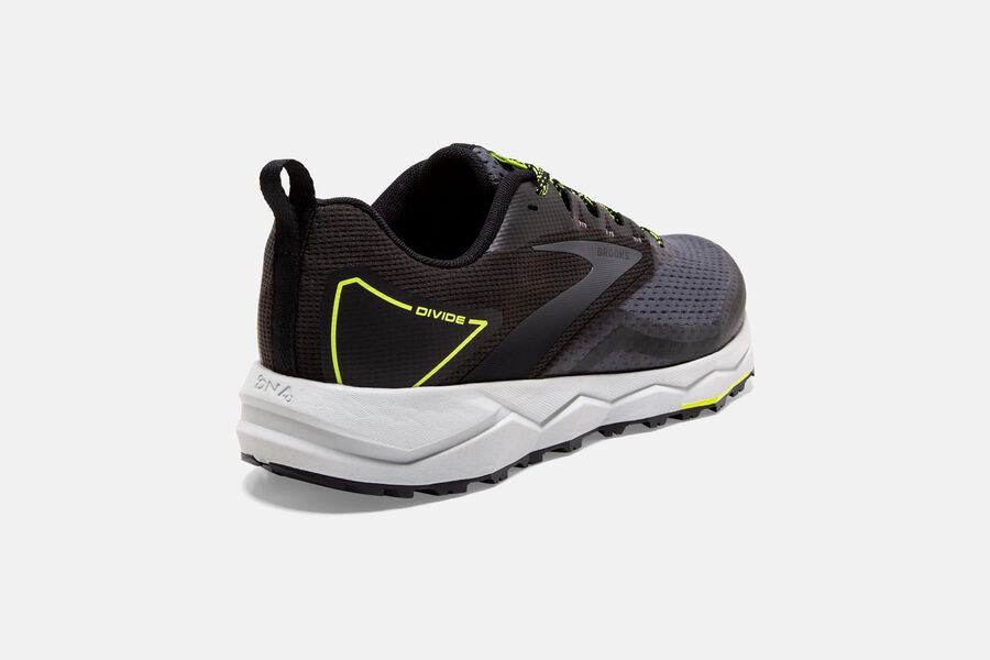 Brooks Running Shoes Mens Black - Divide 2 Trail - 0427-YLFEX